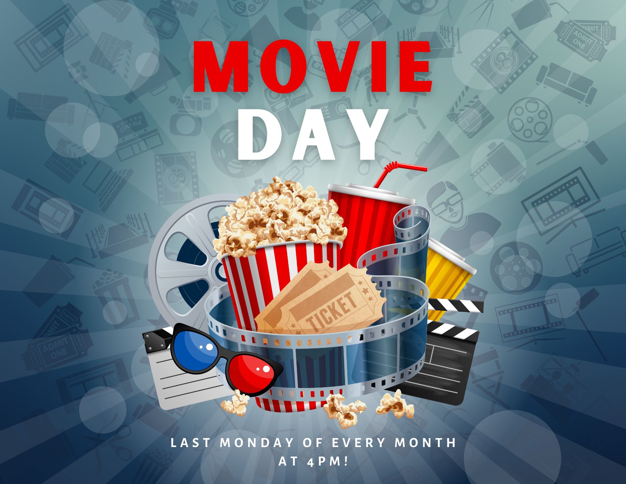 movie day website banner
