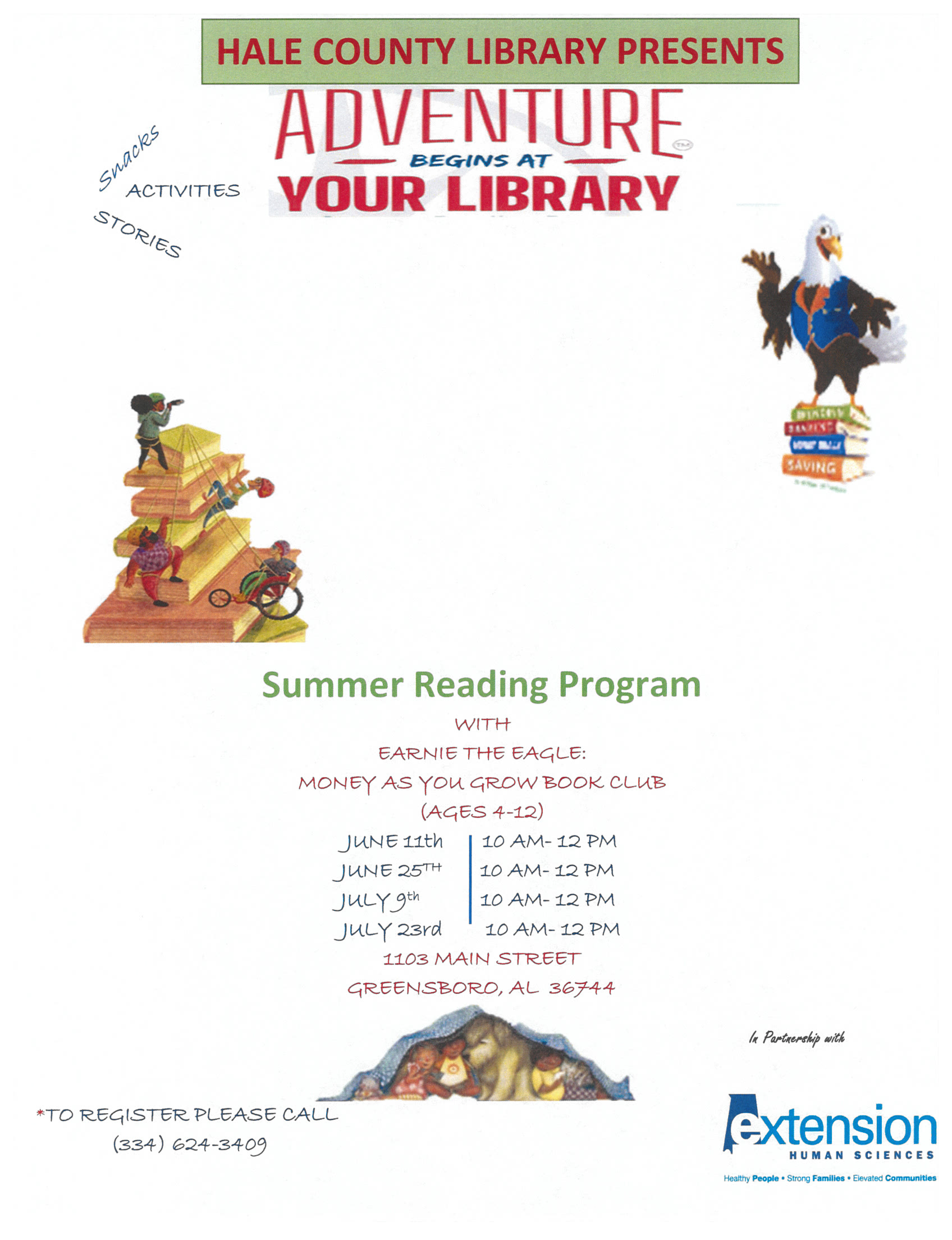 HCL SUMMER READING PROGRAM